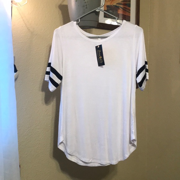 Modcloth Tops - Varsity striped tee Modcloth Tops - Varsity striped tee